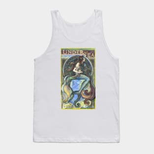 Art Nouveau Mermaid Tank Top